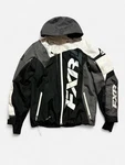 Fxr Mens Insulated Snowmobile Jacket Black/white/ Grey Size Medium. Fixed Price $250.00.