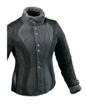 Ixon Ladies Vega Curl Waterproof Textile Motorcycle Motorbike Jacket Black Grey. Fixed Price $101.88.