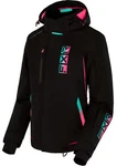 Fxr Evo Womens Snow Jacket Black/mint-e/pink Fade. Fixed Price $384.99.