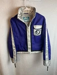 Drift Ski Snowmobile Jacket Short Women Racing Zip Purple Pockets. Fixed Price $18.99.