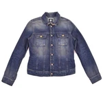 G-star New Heller Dnm Jkt Wmn Blue Denim Womens Jacket Sz. Fixed Price $29.99.