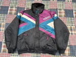 Vintage Yamaha Snowmobile Jacket Coat Men Xl Tall Small Hole Elbow. Fixed Price $72.65.