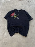 Fly Y2K Racing Shirt Mens Large Black Rockstar Energy Drink Graphic Moto Tee Mx. Fixed Price $11.13.