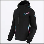 Women's Fxr Blue Pink Fade Edge Snowmobile Jacket 8 14 16 230242-1053. Fixed Price $307.99.