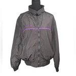 Vintage Arcticwear Cat Women's Black & Purple Ext Snowmobile Jacket, Xl. Fixed Price $40.00.