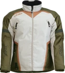 Arctiva For Women's Pivot Insulated Jacket Green/tan Large 3121-0855. Fixed Price $179.95.