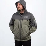 Fxr Mens Cast Softshell Jacket -khaki / Charcoal- Size Medium New. Fixed Price $125.99.