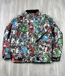 Brp Ski-doo Snowmobile Nylon Outer Shell Jacket Kids Youth Size 16 Multi Color. Fixed Price $17.50.