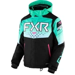 Fxr Youth Helium Snowmobile Jacket Warm Thermal Flex Black/mint Fade/e Pink. Fixed Price $157.49.