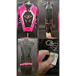 Youth Girls Cold Cross Fxr Racing Winter Jacket&sno Pants Blk/pink Sz 10. Fixed Price $65.00.