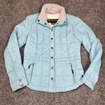 Klim Waverly Jacket Womens Xs Blue Snap Up Puffer Coat Parka Winter Riding. Fixed Price $25.18.