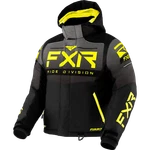 Fxr Youth Child Kids Helium Blk Char. Fade Vis Snow Sledding Jacket- 4 Or 12. Fixed Price $134.99.