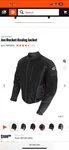 Joe Rocket Analog Jacket. Fixed Price $200.00.