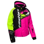 Castle X Code G4 Women's Snowmobile Jacket Pink Glo/hi-vis/black. Fixed Price $179.99.