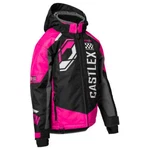 Castle X Strike G3 Youth Snowmobile Jacket - Pink Glo/black. Fixed Price $99.99.
