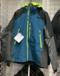 Ski-doo Mens 2XL Blue Teal Helium Jacket Waterproof 4409191419 Windproof Coat. Fixed Price $389.99.
