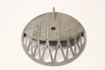 Original 1930'S Accessory Firewall Hot Air Heater Aluminum Vent Deflector Part. Fixed Price $82.95.