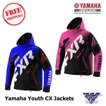 Yamaha Youth Cx Jacket By Fxr - Child & Kids Snowmobile Coats Blue Pink. Fixed Price $159.99.