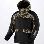 Fxr Youth Child Excursion Snow Winter Jacket Black/army Camo Size 4 -new. Fixed Price $129.99.
