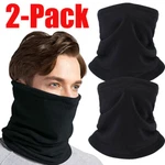 2PACK Winter Fleece Ski Neck Warmer Gaiter Tube Scarf Face Mask For Cold Weather. Fixed Price $10.99.