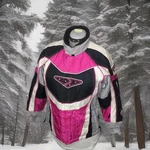 Fxr Mock Neck Snowmobile Racer Racing Jacket Insulated Pink Retro Women Small 6. Fixed Price $59.99.