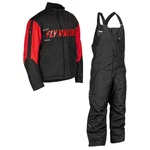 Fly Racing Outpost Snowmobile Jacket/bib Combo - Black With Red. Fixed Price $284.98.