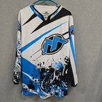 Marshall Racing Solo Mx Gear Motocross Jersey Blue White Black Youth Yxl. Fixed Price $39.00.
