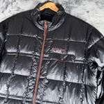 Flylow Down Jacket Men Large Black 800 Fill Puffer Packable Ripstop Ski Hiking. Fixed Price $69.99.