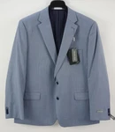 $450 Michael Kors Kidwell Light Blue Sharkskin Wool Suit Separate Jacket Men 48L. Fixed Price $59.19.