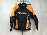 Polaris New With Tags Black & Orange Men's Ripper Snowmobile Jacket Medium. Fixed Price $140.95.