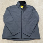 Ski-doo Mens Fleece Jacket Xl Full Zip Heavyweight Warm Charcoal Grey Mid-layer. Fixed Price $84.99.