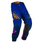 Open Box Fly Racing Adult's Kinetic K220 Motorcycle Pant Midnight/blue/orange 18. Fixed Price $72.60.