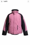 Vtg Mossi Assault Jacket Pink Black Women's Size Adjustable Zip Pockets Winter. Fixed Price $59.99.