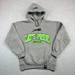 Arctic Cats Pride Hoodie Men Medium Gray Pullover Logo Spell Out Embroidered. Fixed Price $21.61.