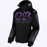 Fxr Women's Rrx Black/purple Fade Jacket Coat-snow Winter Size 16 New. Fixed Price $239.95.