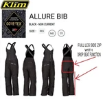 Klim Women's Allure Insulated Snowmobile Trail Bibs, Black-. Fixed Price $279.99.