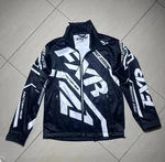 Fxr Cold Cross Race Ready Jacket Men Size Black White Snowmobile Racing. Fixed Price $52.99.