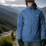 Mens Columbia Whirlibird 4 Omni Heat Vented Interchange Hooded Ski Jacket Sz Xl. Fixed Price $119.89.