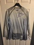 Klim 3209 Mojave Motocross Jersey Shirt Gray Long Sleeve Mesh Logo Mens Size. Fixed Price $39.99.