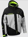 Castle Phase Snowmobile Jacket Coat Waterproof Windproof Mens 3XL Silver/hi-vis. Fixed Price $249.99.