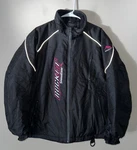 Joe Rocket Snowmobile Jacket Coat Black Pink Women Size Large. Fixed Price $50.00.