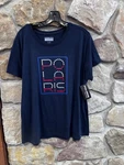 Polaris Women's 3XL Stacked Sans Tee. Fixed Price $22.00.