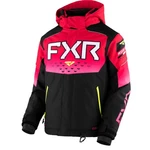 Fxr Youth Helium Snowmobile Jacket Warm Thermal Black/raspberry Fade/hivis. Fixed Price $157.49.