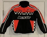 Youth Arctic Cat Snowmobile Jacket Coat Orange C10. Fixed Price $79.99.
