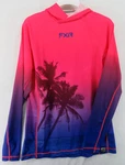 Fxr Racing Women's Razz Tropics Rush Air Upf Sunshield Pullover Hoody - Sp. Fixed Price $39.99.