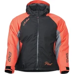 Arctiva Pivot 5 Hooded Women's Insulated Snow Cold Jacket Gray/black/coral - Lg. Fixed Price $75.95.