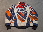 Fxr Jacket Mens Amsoil Championship Snocross Racing Snowmobile Star Print Coat. Fixed Price $199.99.