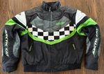 Cat Team Racing Arcticwear Mens Xl Nylon Leather Snowmobile Jacket. Fixed Price $199.99.
