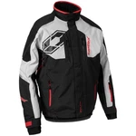 Castle X Mens Polar G2 Snowmobile Jacket- Silver/black/red. Fixed Price $329.99.