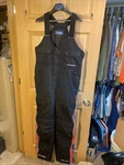 Pure Polaris Snowmobile Bibs Indy Red Blue Black Mens Large Tall. Fixed Price $65.00.